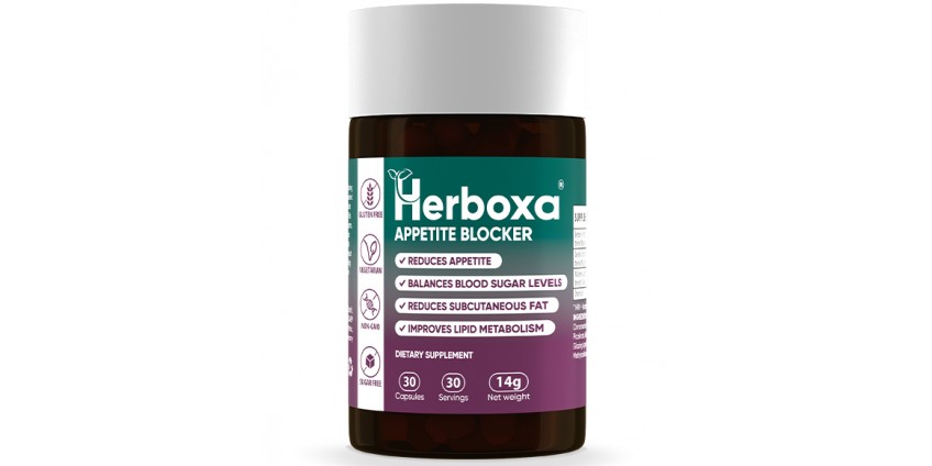 Herboxa® APPETITE BLOCKER | Mantieni il controllo del tuo appetito e goditi i cibi che ami